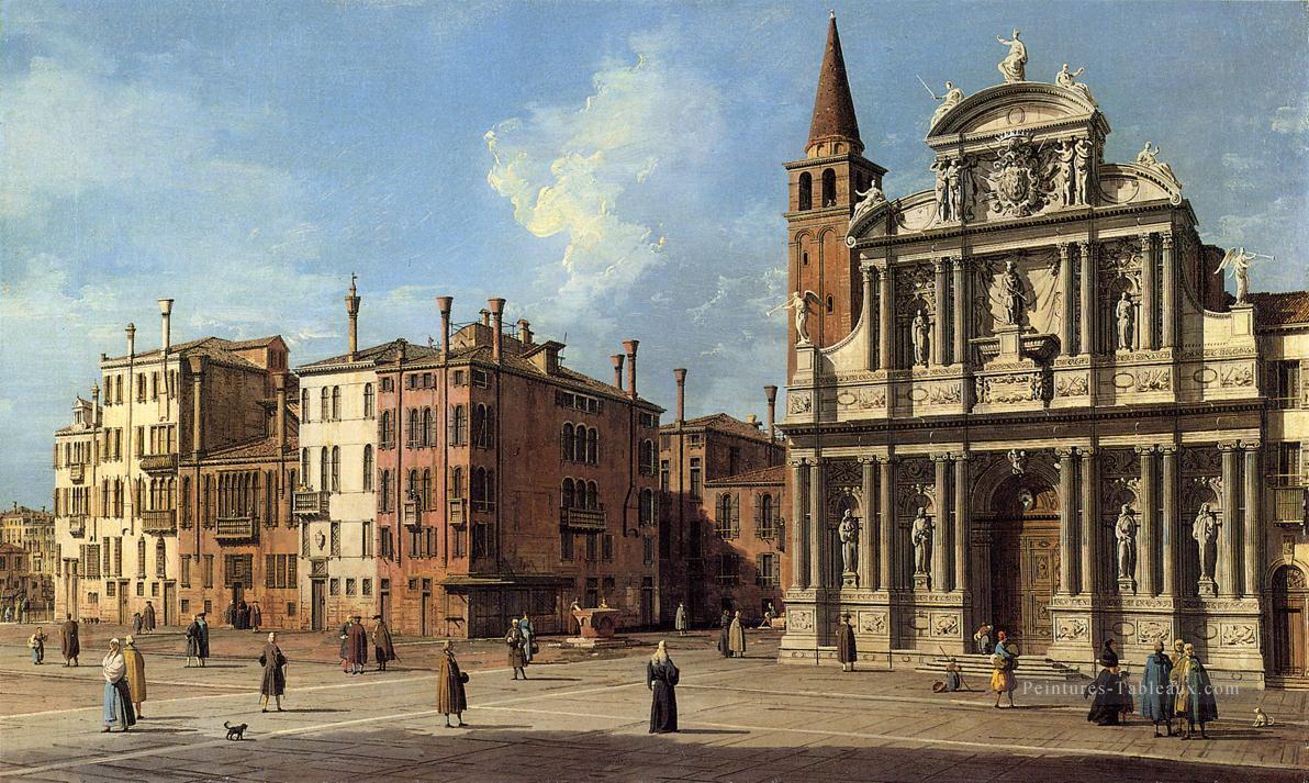 santa maria zobenigo Canaletto Venise Peintures à l'huile